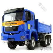 In Stock 1/14 LESU Hydraulic Three-way RC Dumper TGS Truck Model W/ Lights Sound