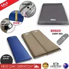 Self Inflating Mattress Sleeping Mat Air Bed Camping Hiking Single Double