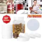 NEW 10Pcsr Lids For Regular Mouth Mason Canning Storage Bottle Caps Cover