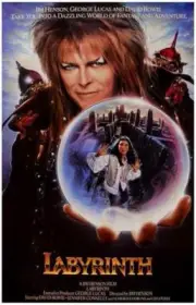 David Bowie Labyrinth Crystal Ball Rare Poster Print