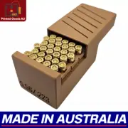 .223 Ammo Box Dispenser Case - 50 Round Rifle Ammunition Storage Loader Range