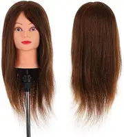 SHANGLIN 24‘’ Mannequin Head with Clamp Holder for Braiding Hair Styling Practice Manikin Head for Hairdresser Professional Cosmetology Dummy Head