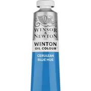 Winsor & Newton 200ml Winton Oil Colour Paint Tube Artist Cerulean Blue Hue