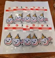 20X Jack in the Box Air Freshener - WOUNDED WARRIOR -Lemon Scent