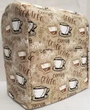 Coffee Beans Cover Compatible with Sunbeam Heritage Series 4.6qt Mixmaster