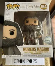 RUBEUS HAGRID Harry Potter FE 164 Deluxe Funko Pop Vinyl New in Mint Box