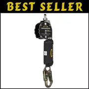 Guardian Halo SRL: 11 ft Self-Retracting Lifeline with Carabiner - ANSI Compl...