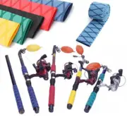 Heat Shrink Rod Wrap for Fishing Rods Sleeve Wrap Tubing Non Slip Waterproofs