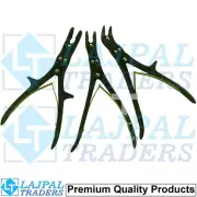 Leksell Stille Ruskin Bone rongeurs Forceps Gouge Surgical Instruments 3 PCS Set