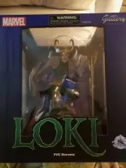 MARVEL • LOKI • DIAMOND SELECT COLLECTOR FIGURE • PVC • GALLERY DIORAMA • DISNEY