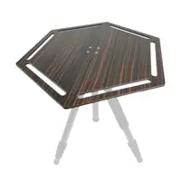 在飛比找蝦皮商城優惠-【OWL Camp】胡桃木紋六角桌板(小) 露營桌 美耐板桌