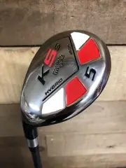 DEMO Left Handed Senior Mens Majek Golf Hybrid #5 Senior Flex Graphite 2743-ZMBC