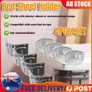 4PCCS Lock Sheet Holders Keep Sheets Bed Sheet Holder Corner Fitted Sheet Straps