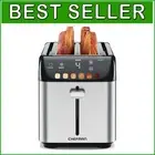 Advanced 4 Slice Toaster with Extra-Wide Slots - Ideal for Thick Bread & Bagels