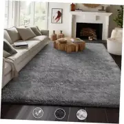 Ophanie Upgrade 8x10 Rugs for Living Room, Grey, Fluffy Shaggy 8x10 Feet 1-grey