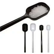 4-Pcs Long Handle Scoop Measuring Spoons for Dry and Liquid Ingredients Coffe