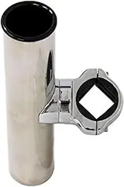 CE Smith - Pontoon Square Rail Adjustable Clamp-On - Durable Fishing Accessories for a Perfect Fit