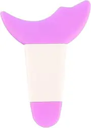 Mascara Eyelash Shield Tool Multifunctional Reusable Silicone Applicator Guard (Purple)