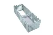 Dog Cat Pet Kennel Fence Cage Enclosure Playpen Crate Safety Gate Whelping Box Barrier Puppy Kitten Furniture 8 Panels 2 in 1 Green