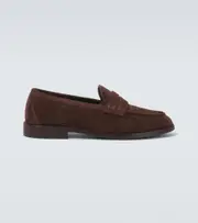 [Ralph Lauren Purple Label] Ralph Lauren Purple Label Suede penny loafers AU 11 brown