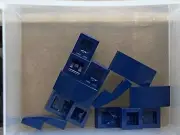 LEGO Parts - Dark Blue Slope Curved 2 x 1 x 2/3 - No 11477 - QTY 10