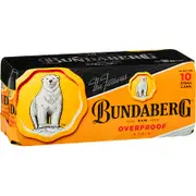 [Bundaberg] Bundaberg OP & Cola Cans 375mL (10 pack)