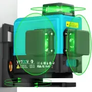 Laser Level 360 Self Leveling, 165Ft Lines Laser Leveling, 3x360 Rechargeable...