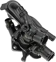 Coolant Thermostat Housing 9808647180,Compatible With Peugeot 208 308 3008 5008 ，Compatible With Citroen DS3 DS4 DS5 C4 Picasso 1.6 THP