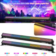 2X 180W 80LED Stage Light Bar DMX RGB DJ Disco Show Light Wall Wash Effect Lamp
