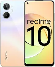 [realme] 10 4G Dual-SIM 256GB ROM + 8GB RAM (Only GSM | No CDMA) Factory Unlocked 4G/LTE Smartphone (Clash White) - International Version