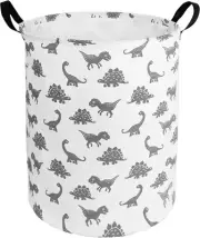19.7 Laundry Hamper Toys Box Storage Bins Canvas Waterproof Large, dinosaur