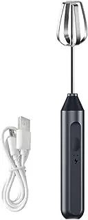 Beater Whisk, Wireless Handheld Egg Beater, Rechargeable Milk Frother With Usb, Stainless Steel Stick Blender, Rechargeable Hand Blender, Portable Electric Mixer, Hand Mixer For Food Prep