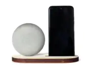 Wood Stand for Google Home and Nest Mini 1st and 2nd Gen and Smartphone & Tablet