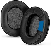Gaming Gel Earpads for SteelSeries Arctis 1, Arctis 3, Arctis 5, Arctis 7, Arctis 9X, Arctis Pro & Arctis Prime Headset Headphone Earpads, Memory Foam & PU Leather (Black)