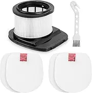 2 Pre-Motor (Foam & Felt) Filters Set and 1 Post Motor HEPA Filter for Shark Cordless Vacuum with Self-Cleaning Brushroll - IZ102 / IZ202, Replace parts: XPMFIZ140 & XHF102