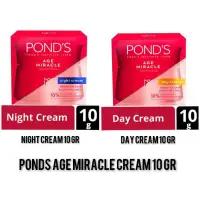 在飛比找蝦皮購物優惠-Pond's Age Miracle 面霜青春光彩日霜和晚霜