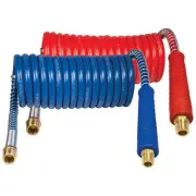 Tectran 17P12H 12 Ft. Proflex Sp Red And Blue Aircoil With Handles, 12" X 12"