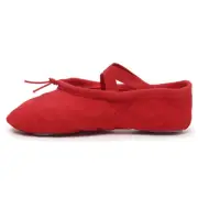 Girls Ballet Shoes Canvas Flat Ballet Dancing Slippers Dance Shoes for Adult Wom