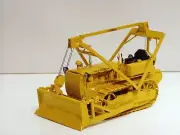 Caterpillar D4 2T w/ LeTourneau Cable Blade & Hyster Winch - 1/16 - Spec Cast