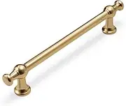 luofuke 10 Pack 3.8(96mm) inch Cabinet Handles Gold Drawer Pulls Cabinet Pulls Kitchen Cabinet Handles Cabinet Hardware for Bedroom Bathroom Office Furnitur Dresser Drawer Pulls