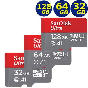 SanDisk 16G 32G 64G 64GB 128G microSD SDXC ultra UHS A1手機記憶卡