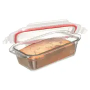 Glasslock Rectangle Oven Safe Glass Loaf Baker 1750mL Kitchenware Cookware