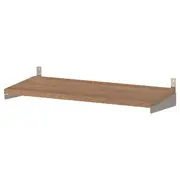 KUNGSFORS Shelf, ash ash veneer