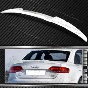 W-Power Pearl White V-Style Trunk Spoiler For 2009 - 2012 Audi A4 Quattro Sedan