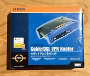 Linksys Cisco Systems EtherFast Cable/ DSL VPN Router Model: BEFVP41 - New