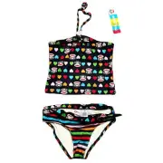 Paul Frank for Target Bikini Swimsuit NWT Girls Size 4T Sock Money Tankini