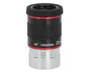 Multi Coated Eyepiece 20mm 68 Degree Ultra Wide Angle Eyepiece for 1.25 Inch Interface Astronomical Telescope