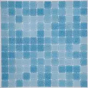 AO Tiles Glass Mosaic Tile Sample – Kalbarri Blue 300x300mm (1 Sheet) (Sample) (Sample)