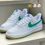 西西❀日本代購NIKE AIR FORCE 1 LOW 白綠 奶油 焦糖底 綠勾勾 AF1 男女鞋 DD8959-110