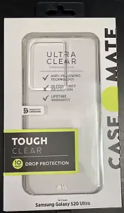 Case-Mate Samsung Galaxy S20 Ultra Phone Case Ultra Clear Tough Drop Protection